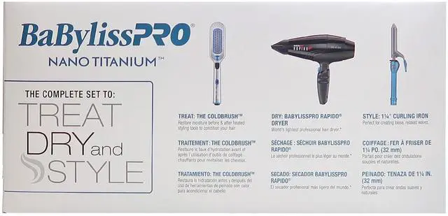 Alt view image 5 of 6 - BaByliss Pro LIMITED EDITION Iridescent  Nano Titanium Prima 3000 Stainless Steel Flat Iron Iridescent - 1¼" Styling Iron   BNTRB3000TUC