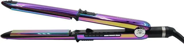Alt view image 3 of 7 - BaByliss Pro LIMITED EDITION Nano Titanium Prima 3000 Flat Iron Iridescent - 1¼" BNTRB3000TUC with Nano Titanium Prima2000 3/4" Stainless Steel Mini Flat / Curling Iron Iridescent #BNTBRB2000UC