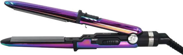 Alt view image 7 of 7 - BaByliss Pro LIMITED EDITION Nano Titanium Prima 3000 Flat Iron Iridescent - 1¼" BNTRB3000TUC with Nano Titanium Prima2000 3/4" Stainless Steel Mini Flat / Curling Iron Iridescent #BNTBRB2000UC