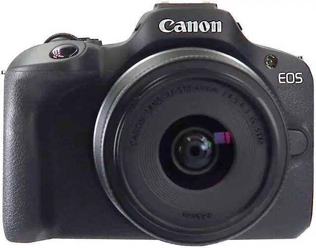 Main image of Canon EOS R100 Mirrorless Camera with 18-45mm Lens - Black - REFURBISHED