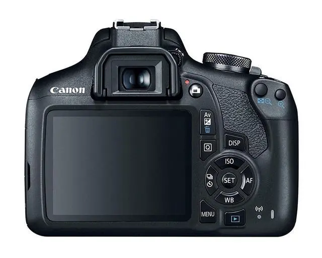 Alt view image 8 of 10 - Canon EOS Rebel T7 DSLR Camera with 18-55mm Lens, Built-in WiFi DS126747 -BLACK