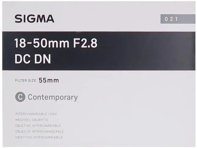 Alt view image 5 of 19 - Sigma 18-50mm f/2.8 DC DN Contemporary Lens for Canon RF - 585972
