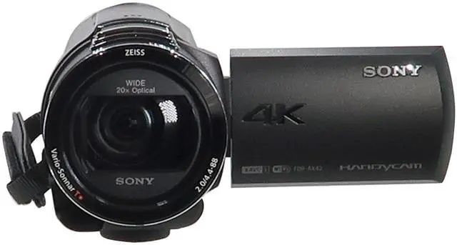 Alt view image 4 of 8 - Sony FDR-AX43A UHD 4K Handycam Camcorder - FDR-AX43A/B