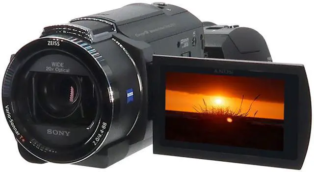 Alt view image 5 of 8 - Sony FDR-AX43A UHD 4K Handycam Camcorder - FDR-AX43A/B