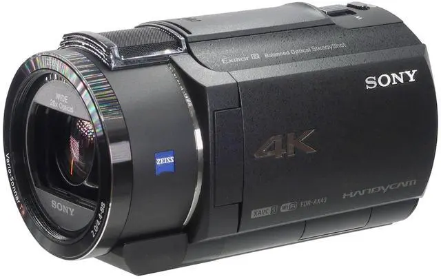 Alt view image 6 of 8 - Sony FDR-AX43A UHD 4K Handycam Camcorder - FDR-AX43A/B