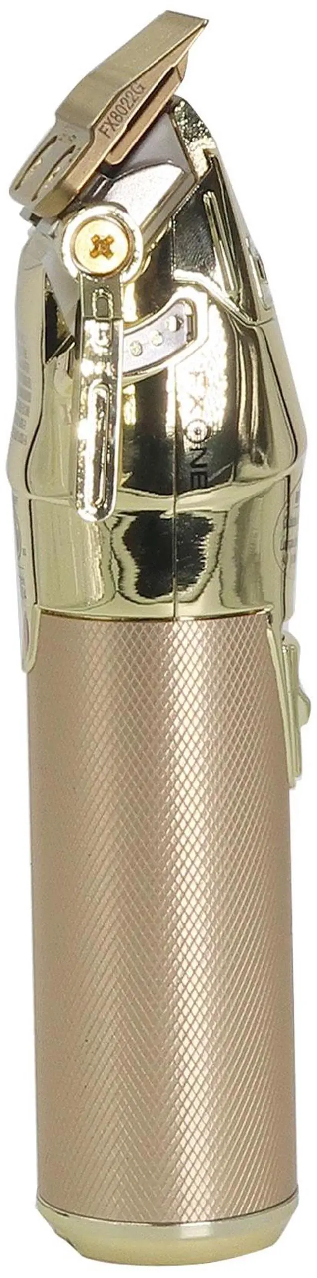 Alt view image 3 of 7 - BaByliss Pro FXONE GOLDFX Interchangeable-Battery Trimmer #FX799G with FXONE GOLDFX Interchangeable-Battery Clipper #FX899G and FXONE GOLDFX Interchangeable-Battery Shaver #FX79FSG