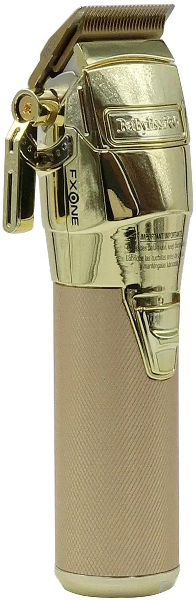 Alt view image 4 of 7 - BaByliss Pro FXONE GOLDFX Interchangeable-Battery Trimmer #FX799G with FXONE GOLDFX Interchangeable-Battery Clipper #FX899G and FXONE GOLDFX Interchangeable-Battery Shaver #FX79FSG