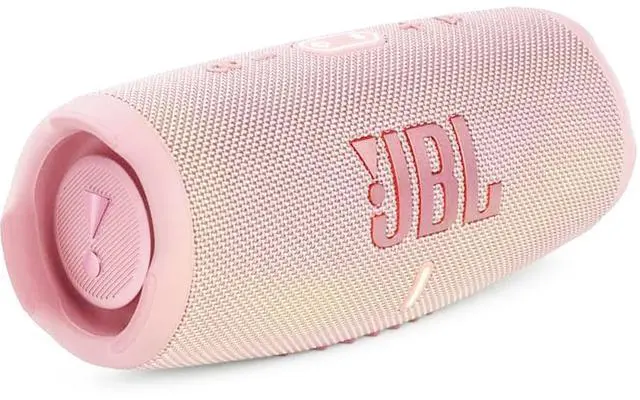 Alt view image 3 of 3 - JBL Charge 5 Portable Waterproof Bluetooth Speaker Pink - 2 Units