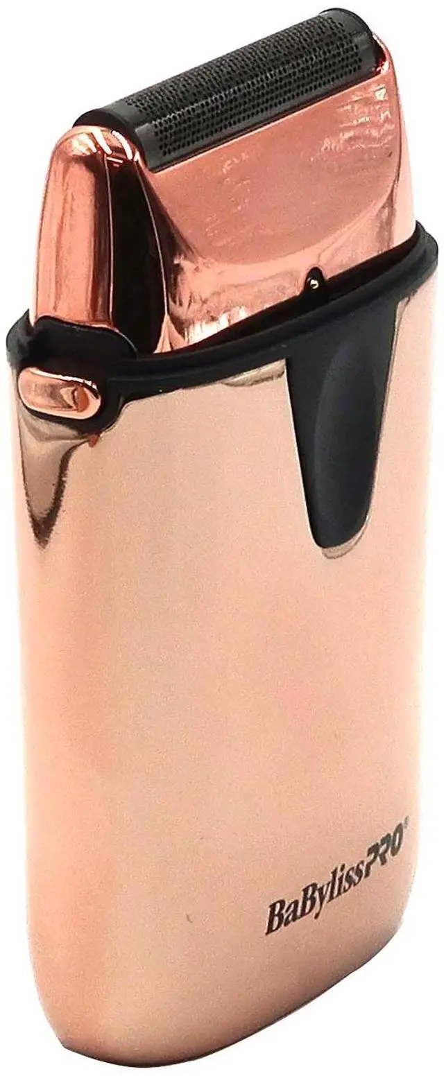 Alt view image 2 of 7 - BaByliss Pro LIMITED EDITION UVFOIL UV-Disinfecting Metal Single Foil Shaver - Rose Gold #FXLFS1RG