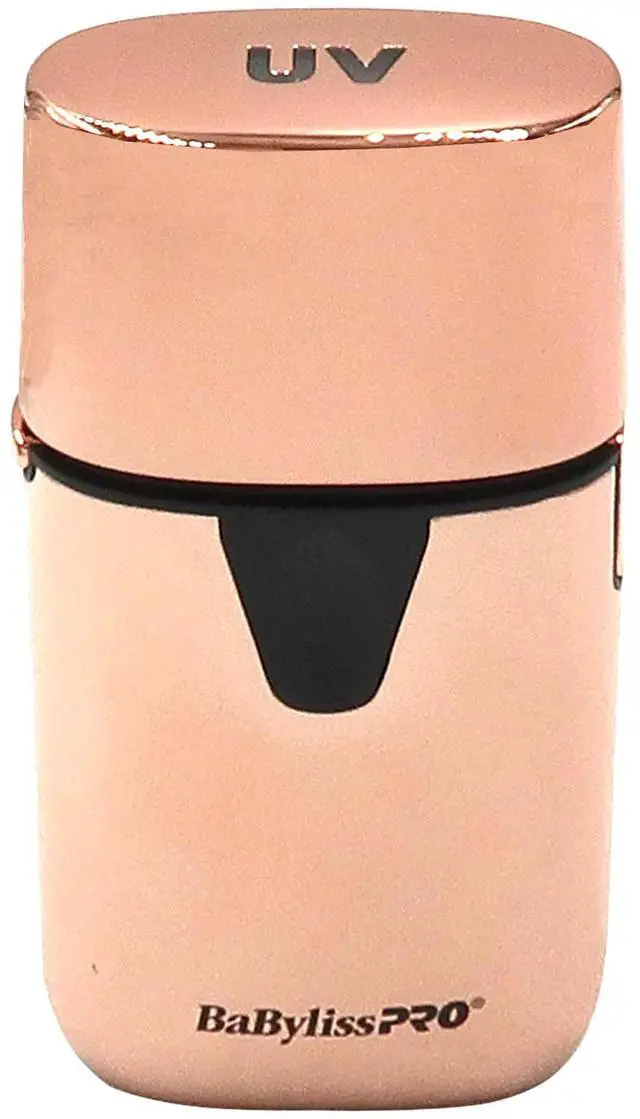 Alt view image 3 of 7 - BaByliss Pro LIMITED EDITION UVFOIL UV-Disinfecting Metal Single Foil Shaver - Rose Gold #FXLFS1RG