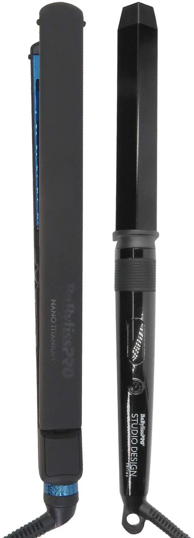 Alt view image 2 of 7 - BaByliss Pro LIMITED EDITON Nano Titanium Ultra-Thin 1" Flat Iron #BNTMB4072TUC with BaByliss Pro Studio Design Series 1.25 Inch Crimpcurl #BCI005UC