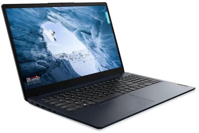 Alt view image 3 of 7 - Lenovo IdeaPad 1 15.6" FHD Touchscreen Laptop - Intel Core i5 - 8GB Memory with 512GB SSD Storage (Abyss Blue) + Bag