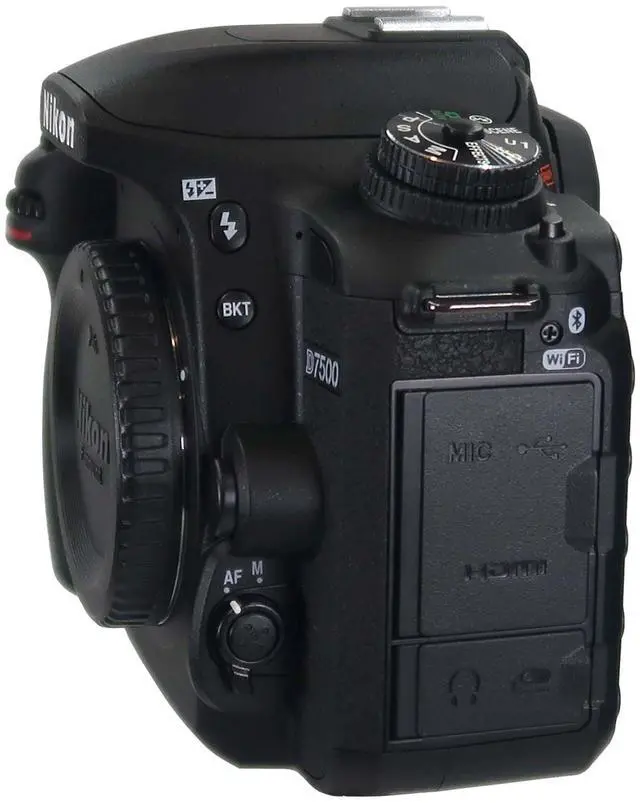 Alt view image 5 of 7 - Nikon D7500 DSLR Camera "REFURBISHED" with Nikon AF-S NIKKOR 28mm f/1.8G Lens Black