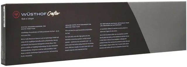 Alt view image 5 of 5 - Wusthof Crafter 8" Chef's Knife, Black - 5 Units