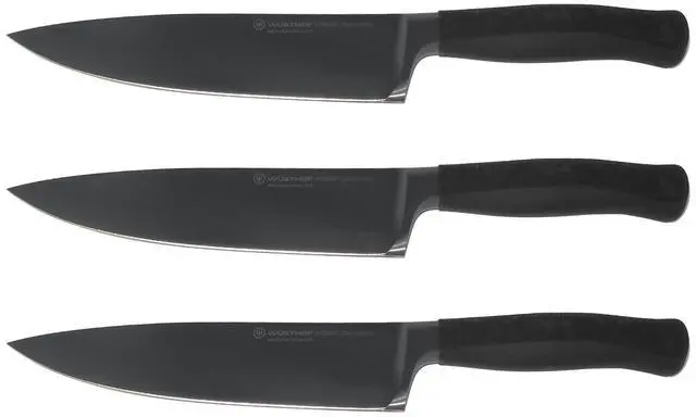 Main image of Wusthof Performer 8" Chef's Knife, Black - 3 Units