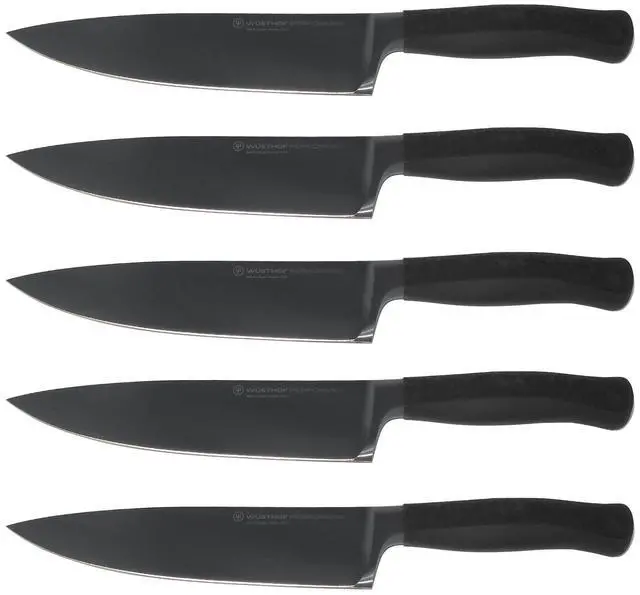 Main image of Wusthof Performer 8" Chef's Knife, Black - 5 Units
