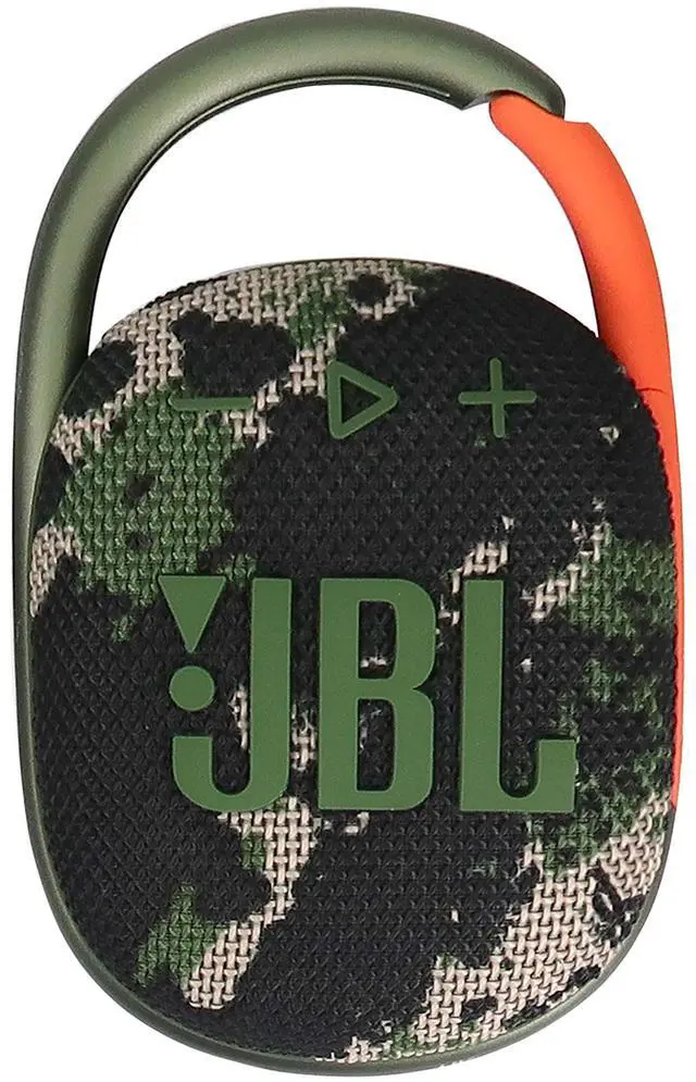 Alt view image 2 of 7 - JBL Clip 4 Portable Bluetooth Waterproof Speaker (Squad) with Waterproof Speaker Pouch