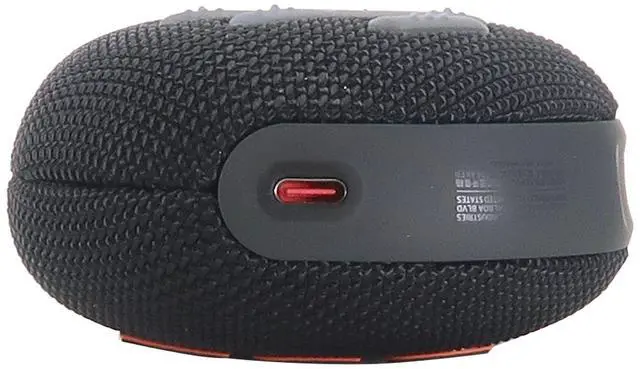 Alt view image 6 of 7 - JBL Clip 5 Portable Waterproof Dustproof Wireless Speaker (Black) with Waterproof Speaker Pouch