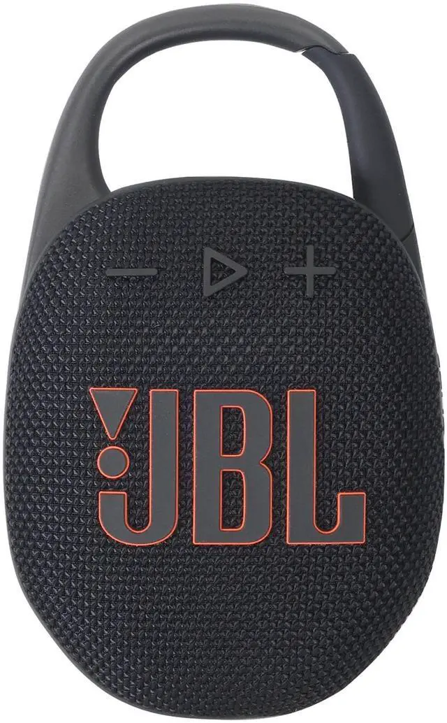Alt view image 2 of 7 - JBL Clip 5 Portable Waterproof Wireless Speaker (Black) with Waterproof Speaker Pouch and JBL In Ear Headphones