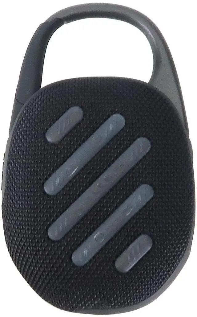 Alt view image 3 of 7 - JBL Clip 5 Portable Waterproof Wireless Speaker (Black) with Waterproof Speaker Pouch and JBL In Ear Headphones