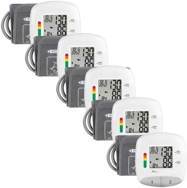 Main image of Vivitar Blood Pressure Monitor - Automatic Digital Upper Arm Blood Pressure, Heart Rate PB Machine with Adjustable Cuff, Memory Function - 5 Units