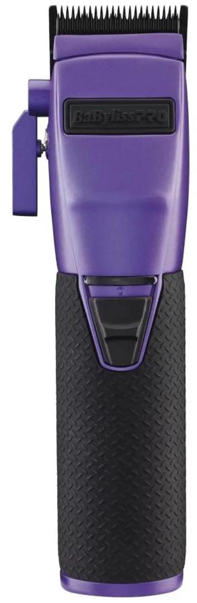Alt view image 2 of 7 - BaByliss Pro FX870 PI BOOST+ Influencer Collection Frank Da Barber Cordless Clipper - Purple with Titanium Fade Blade FX8010C and Power Cord