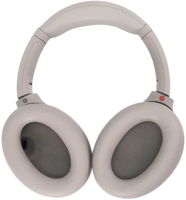 Alt view image 8 of 8 - Sony - WH-1000XM4 Wireless Noise-Cancelling Over-the-Ear Headphones - Silver (WH1000XM4/S)