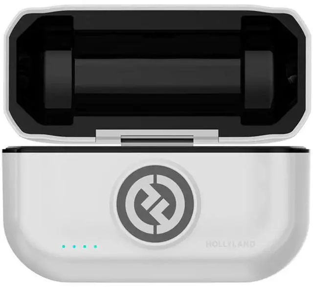 Alt view image 7 of 7 - Hollyland LARK M2 DUO 2-Person Wireless Microphone System with Lightning Connector + 2x Lavalier Microphone