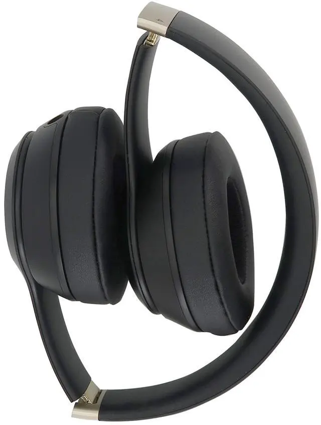 Alt view image 5 of 7 - Beats Solo 4 Wireless Bluetooth On-Ear Headphones, Apple & Android Compatible, Up to 50 Hours of Battery Life - Black & Gold