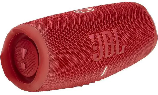 Alt view image 14 of 18 - JBL Charge 5 Portable Waterproof Bluetooth Speaker with Powerbank (Red)