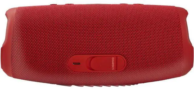 Alt view image 16 of 18 - JBL Charge 5 Portable Waterproof Bluetooth Speaker with Powerbank (Red)