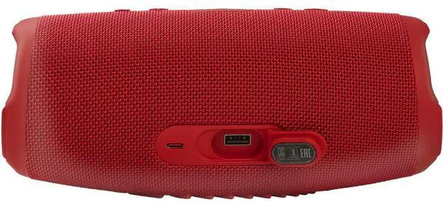 Alt view image 17 of 18 - JBL Charge 5 Portable Waterproof Bluetooth Speaker with Powerbank (Red)