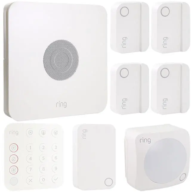 Alt view image 11 of 16 - Ring Alarm Pro - 8-piece - built-in eero Wi-Fi 6 router and optional 24/7 monitoring