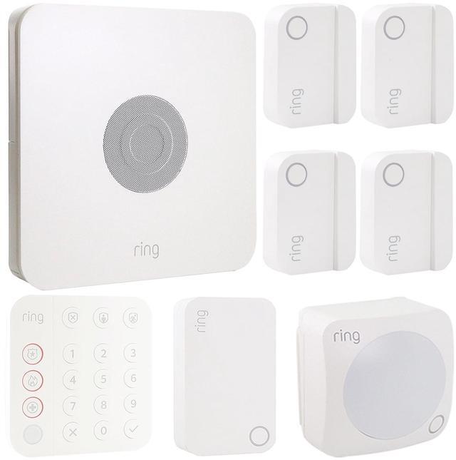 Alt view image 2 of 7 - Ring Alarm Pro 8-Piece Kit  Smart Home Security System with Base Station & Keypad + Ring 1080p Video Doorbell (2020 Release, Venetian Bronze)