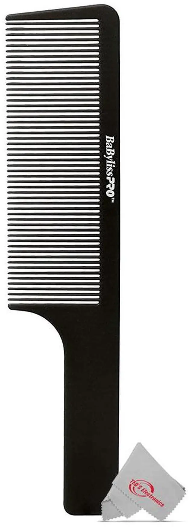 Alt view image 5 of 5 - BaByliss Pro Nano Titanium Lightweight Ionic Hair Dryer BNT5548 (Blue) with BaByliss Pro Barberology 9" Comb (Black)