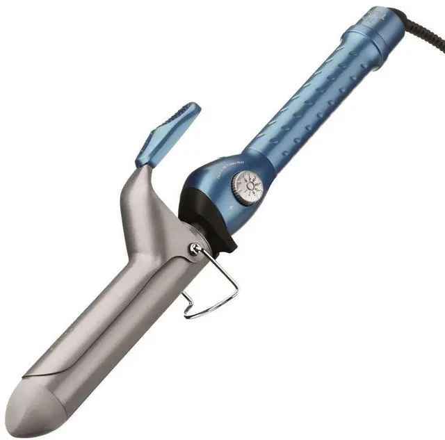 Alt view image 4 of 5 - Babyliss Pro Nano Titanium Digital 1" Flat Iron BNT4095TUC with 1 1/4" Spring Curling Iron BNT125S