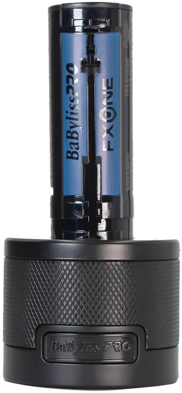 Alt view image 4 of 7 - BaByliss Pro FXONE BLACKFX All-Metal Interchangeable-Battery Clipper FX899MB with Professional Cutting Cape and Comb Set (Clipper, Cutting, Taper Combs)