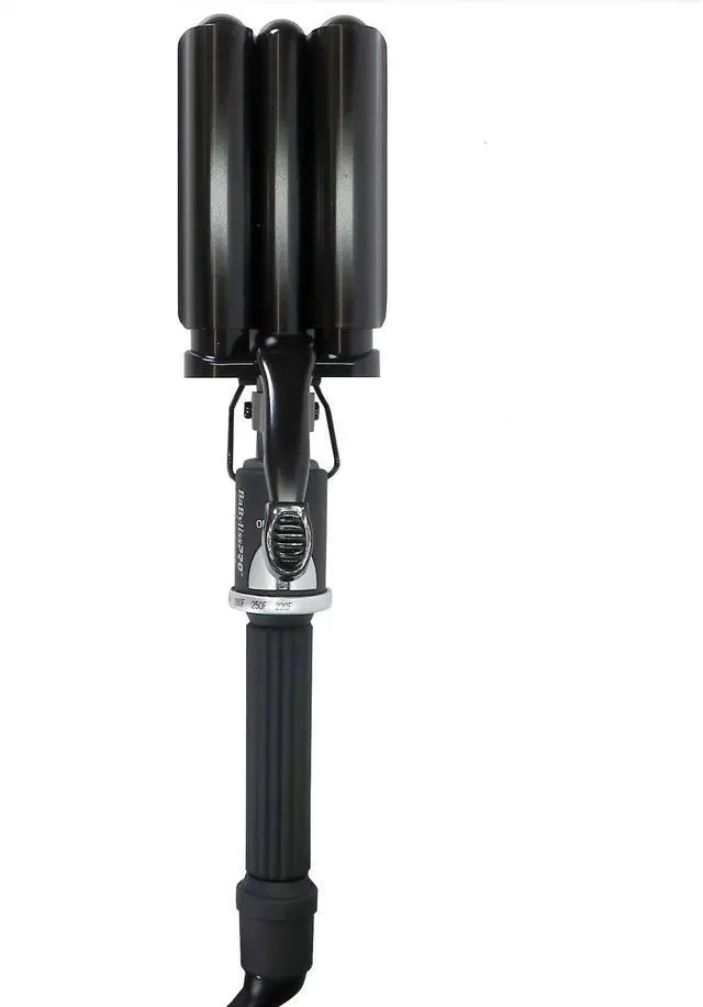 Alt view image 4 of 7 - BaByliss Pro Porcelain Ceramic Gift Box (Dryer, Waver, Curling Iron) BPPP7 with Nano Titanium LIMITED EDITION 1" Digital Flat Iron BNTMB4095TUC