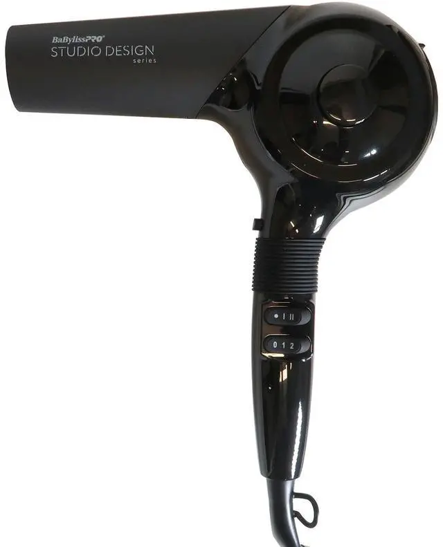 Alt view image 3 of 7 - BaByliss Pro Studio Design Series Sensor Hair Dryer BCI800UC with Porcelain Ceramic Limited Edition 1" Straightening Iron, 1¼" Spring Curling Iron Set BPCPP6UC
