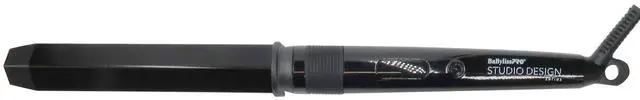 Alt view image 2 of 7 - BaByliss Pro Porcelain Ceramic 1½" Straightening Iron BP9559UC with Studio Design Series 1¼" Crimpcurl BCI005UC