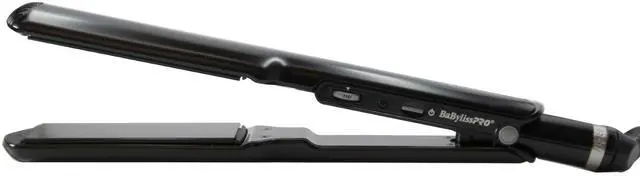 Alt view image 2 of 7 - BaByliss Pro Porcelain Ceramic 1½" Straightening Iron BP9559UC with Flat Top Comb