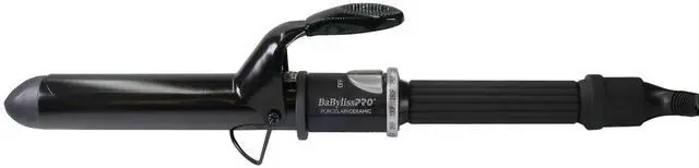 Alt view image 4 of 7 - BaByliss Pro Porcelain Ceramic Limited Edition Straightening Iron 1" and Spring Curling Iron 1¼" Styling Set BPCPP6UC with Apron