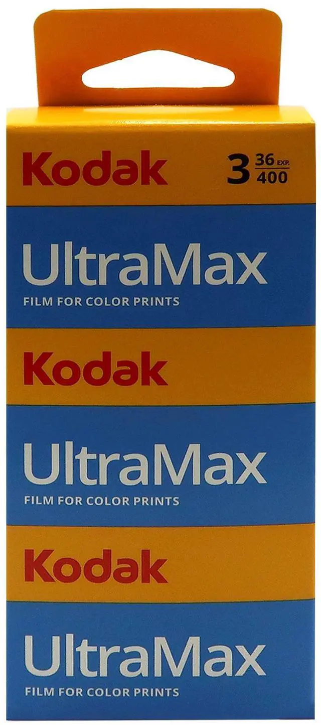 Alt view image 7 of 10 - KODAK Kodacolor Ultra Max 400 GC Color Negative Film, 35mm Size, 36 Exp, 3-Pack