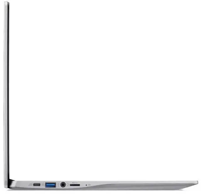 Alt view image 4 of 7 - Acer Chromebook 315 15.6" Full HD Laptop - Intel Celeron N4500, 4GB LPDDR4X, 64GB eMMC (Sparkly Silver) with Protective Case