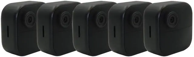Alt view image 5 of 10 - Blink Outdoor 4 5-Camera Wireless 1080p Security System with Up to Two-year Battery Life B0B1N4LM4J Black
