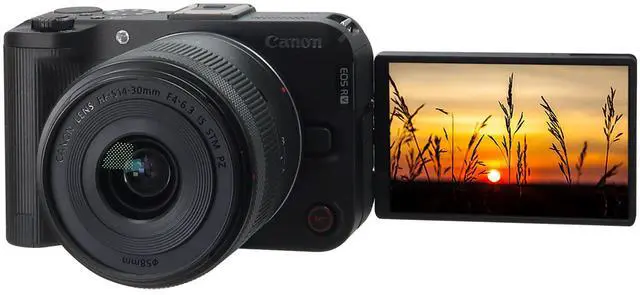 Alt view image 2 of 7 - Canon EOS R50 V Mirrorless Camera with RF-S 14-30mm f/4-6.3 IS STM PZ Lens (Canon RF)