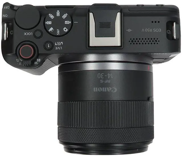 Alt view image 3 of 7 - Canon EOS R50 V Mirrorless Camera with RF-S 14-30mm f/4-6.3 IS STM PZ Lens (Canon RF)