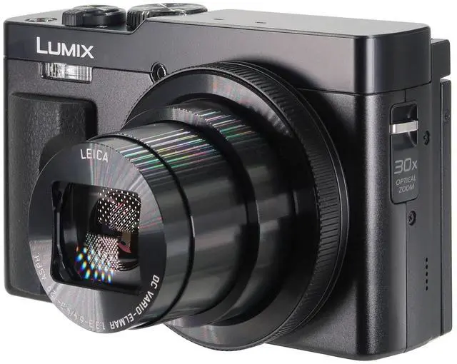 Alt view image 6 of 7 - Panasonic Lumix ZS99 20.3MP 30X Optical Zoom Digital Camera (Black) Basic Camera Accessory Bundle