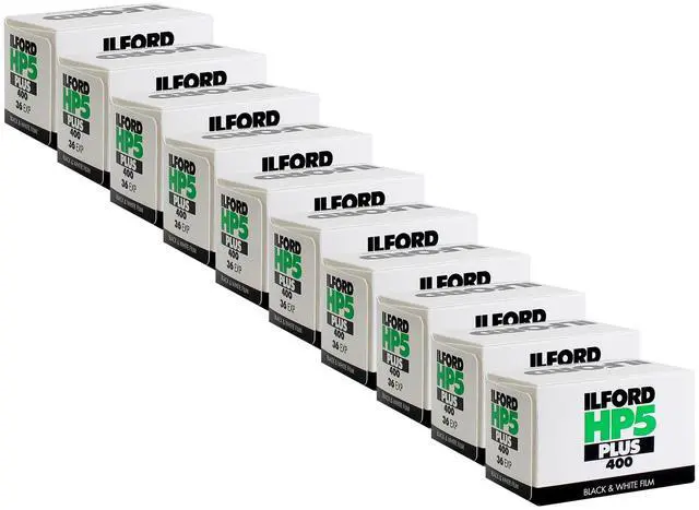 Alt view image 4 of 8 - Ilford 1574577 HP5 Plus, Black and White Print Film, 35 mm, ISO 400, 36 Exposures (Pack of 10)