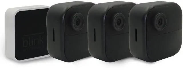 Alt view image 2 of 7 - Blink Outdoor 4 Wireless Smart Security Camera - 3 Camera System (4th Gen)- 3 Sets